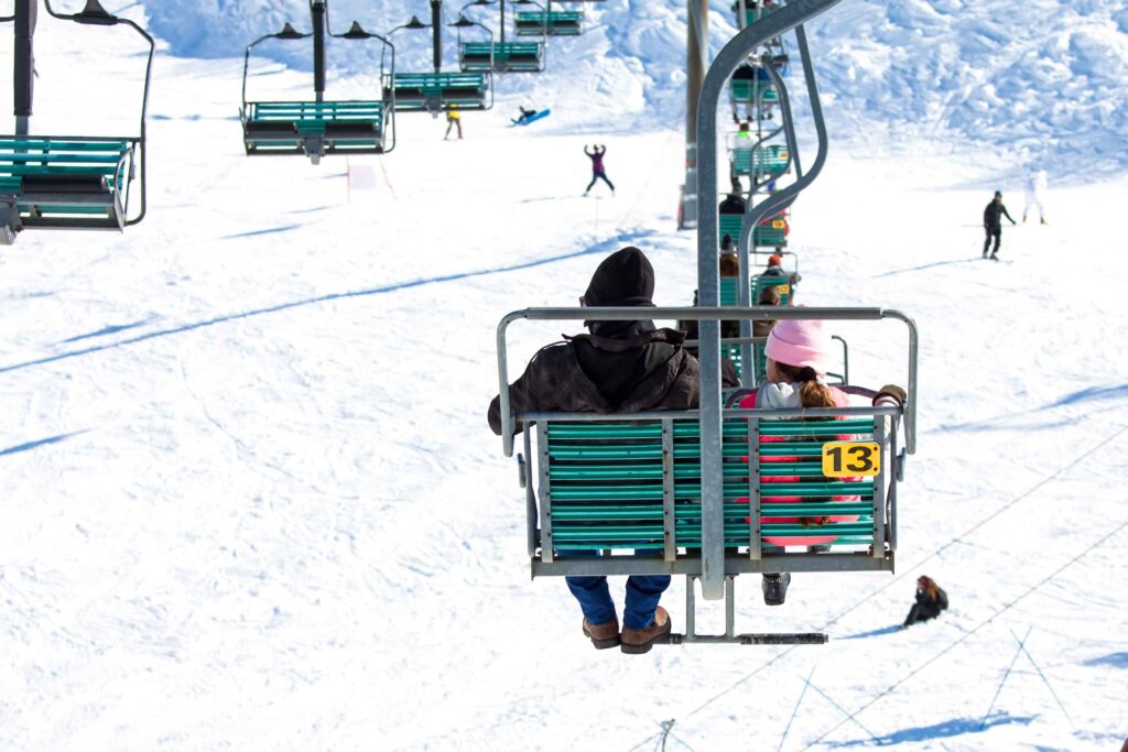 mount hermon ski resort winter
