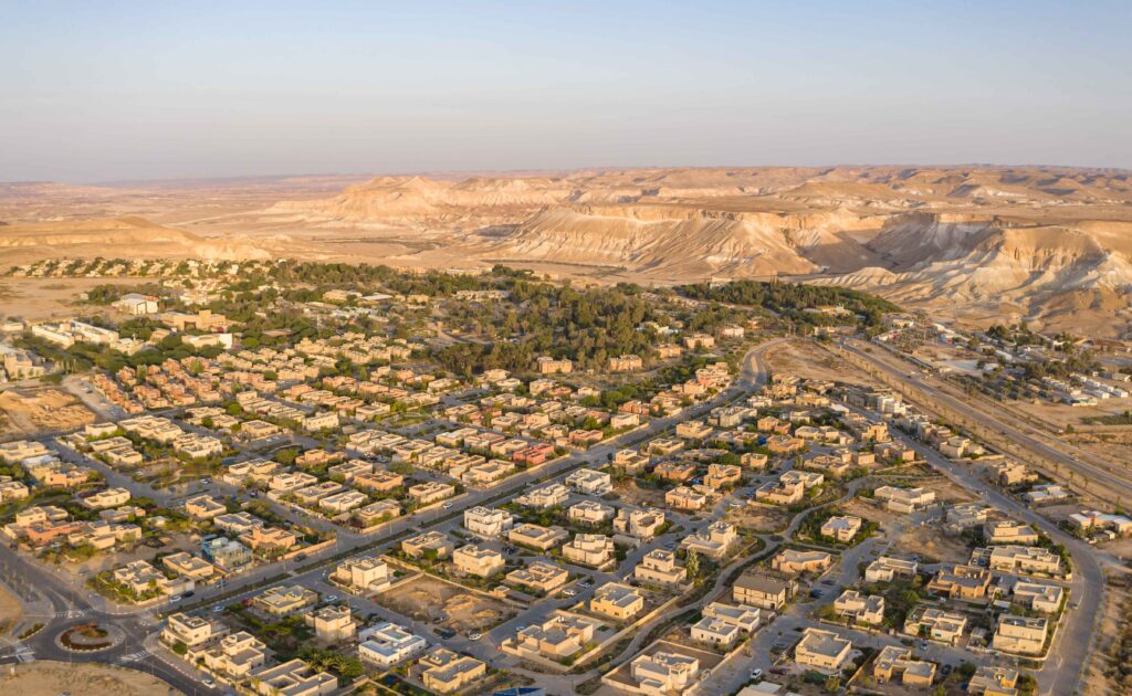 kibbutz sde boker in the negev desert