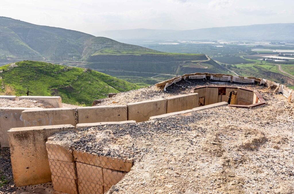 mount bental israel golan travel