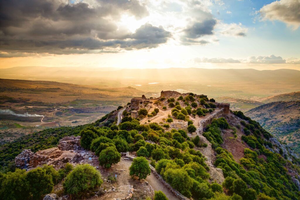 nimrod fortress israel travel