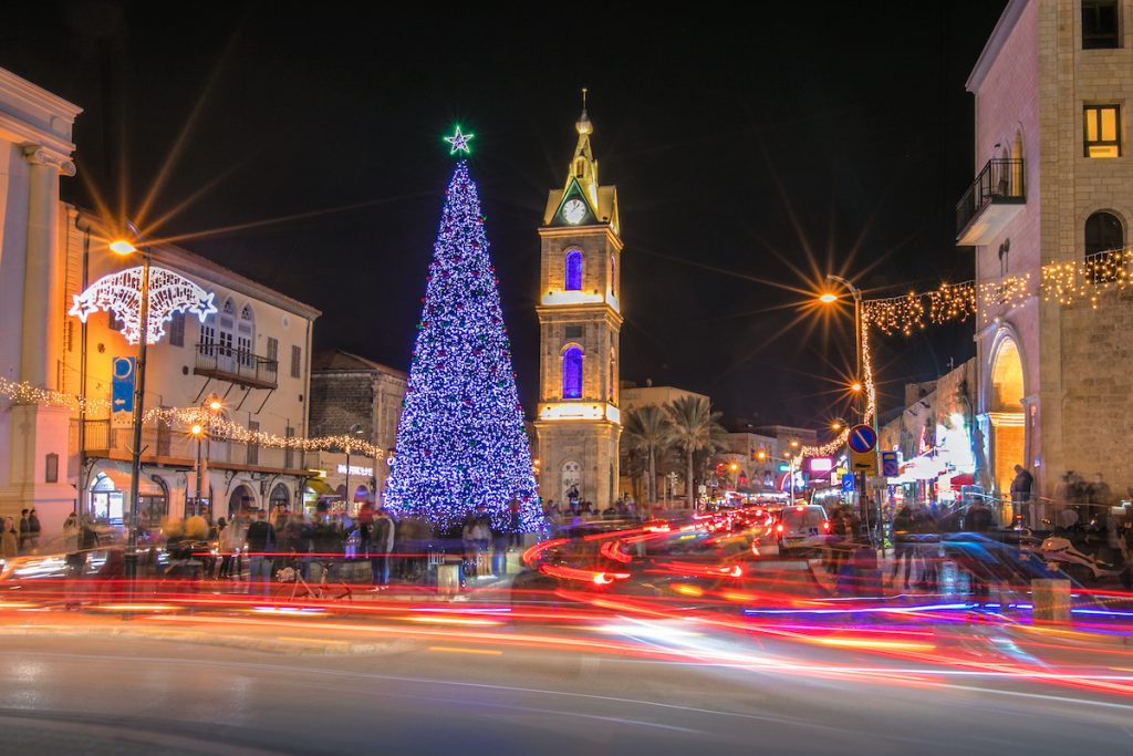 CHRISTMAS IN ISRAEL
