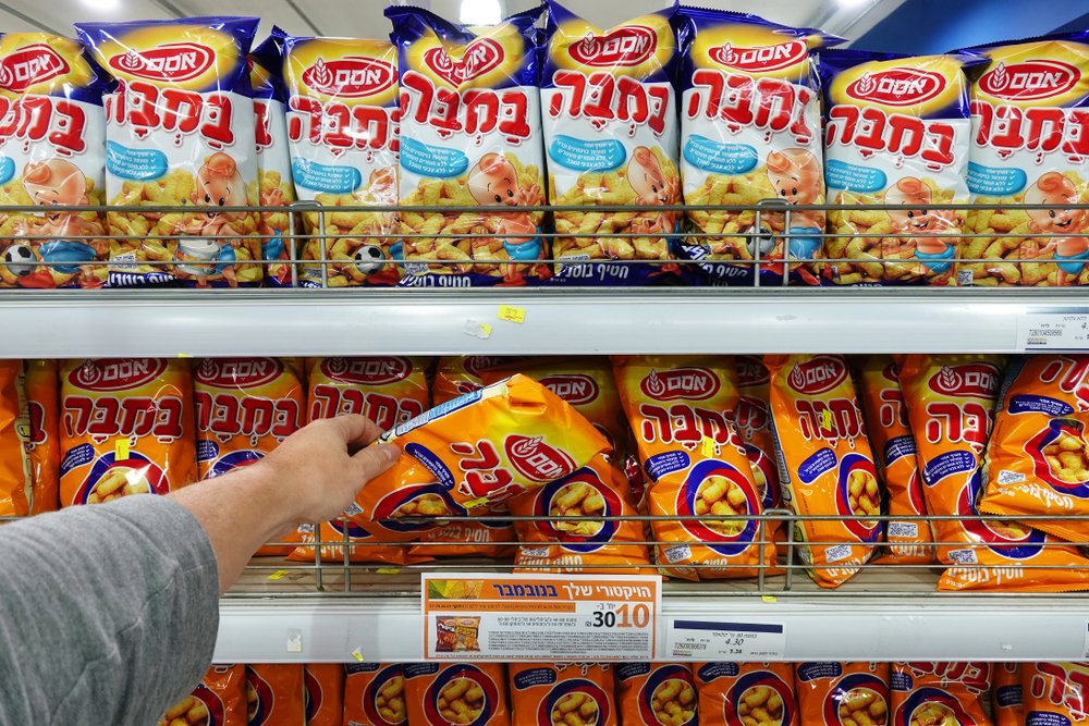 bamba israel peanut snack