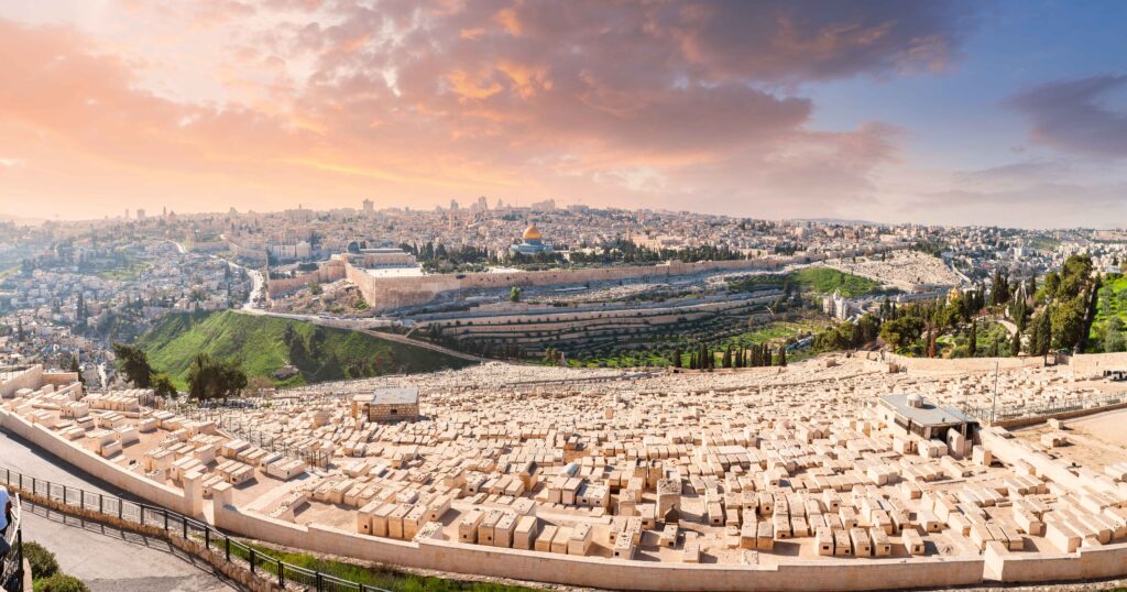 mount of olives holy sites in jerusalem