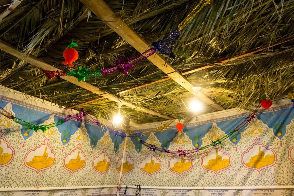 sukkot in safed israel