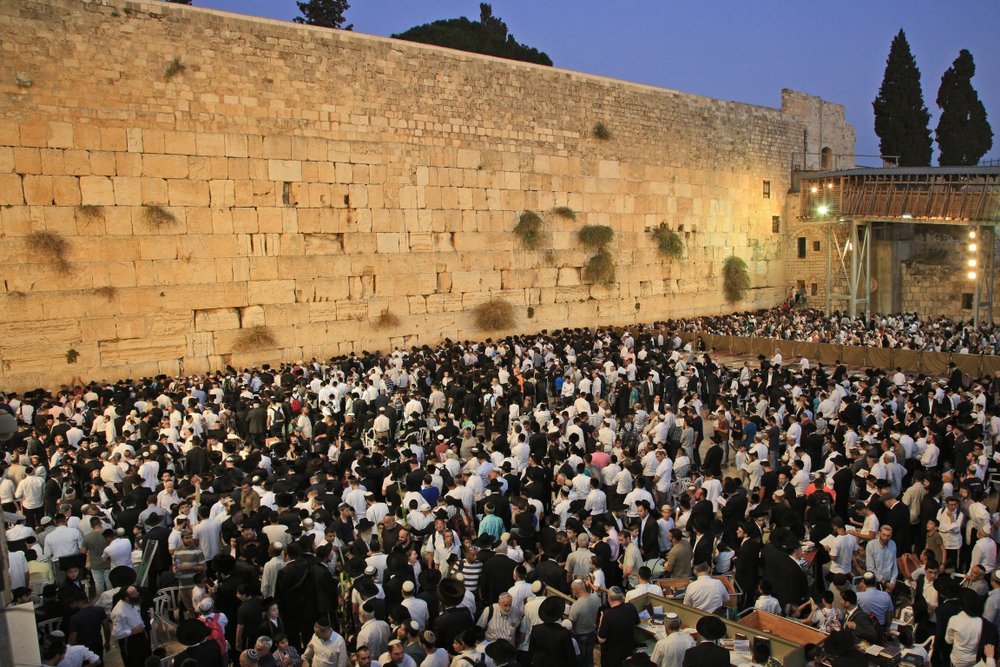 western wall shabbat