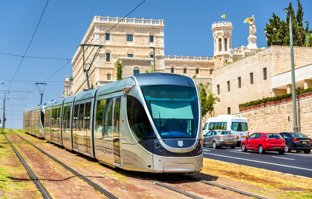 israel solo travel light rail jerusalem
